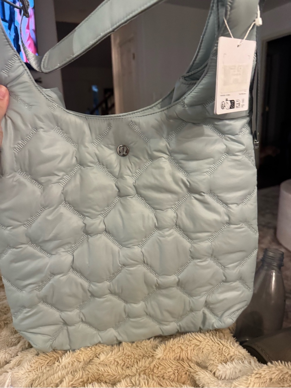 lululemon athletica quilty pleasures pelican 14L NWT